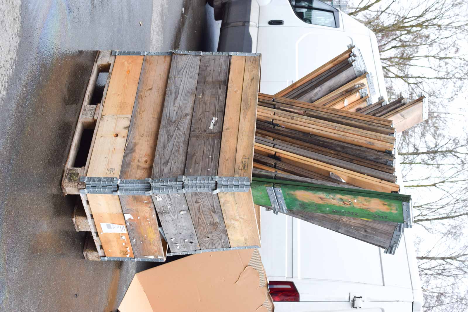 Alternative view of Pallet Opzetrand gebruikt  50237