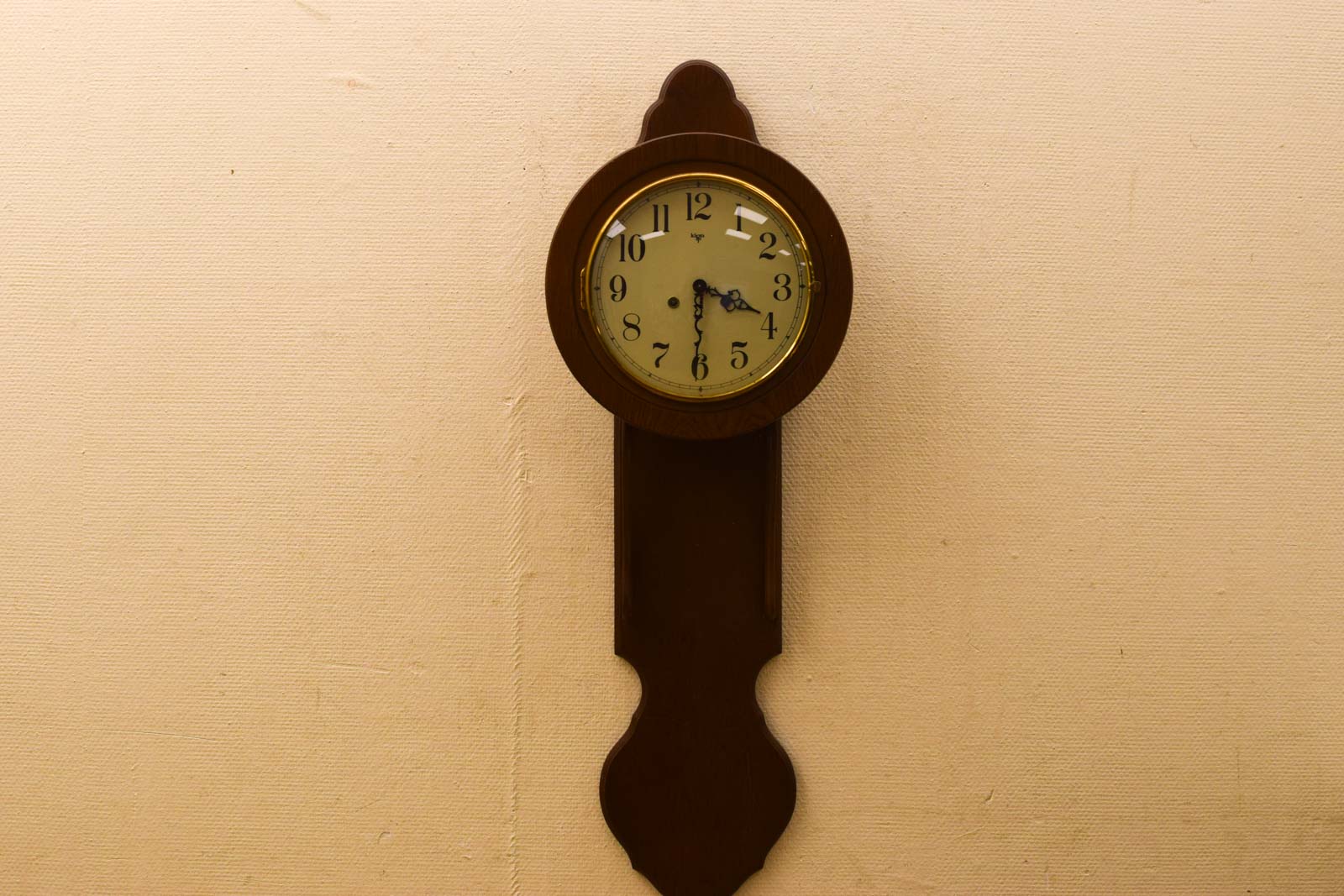 Kiga houten Wandklok 50255