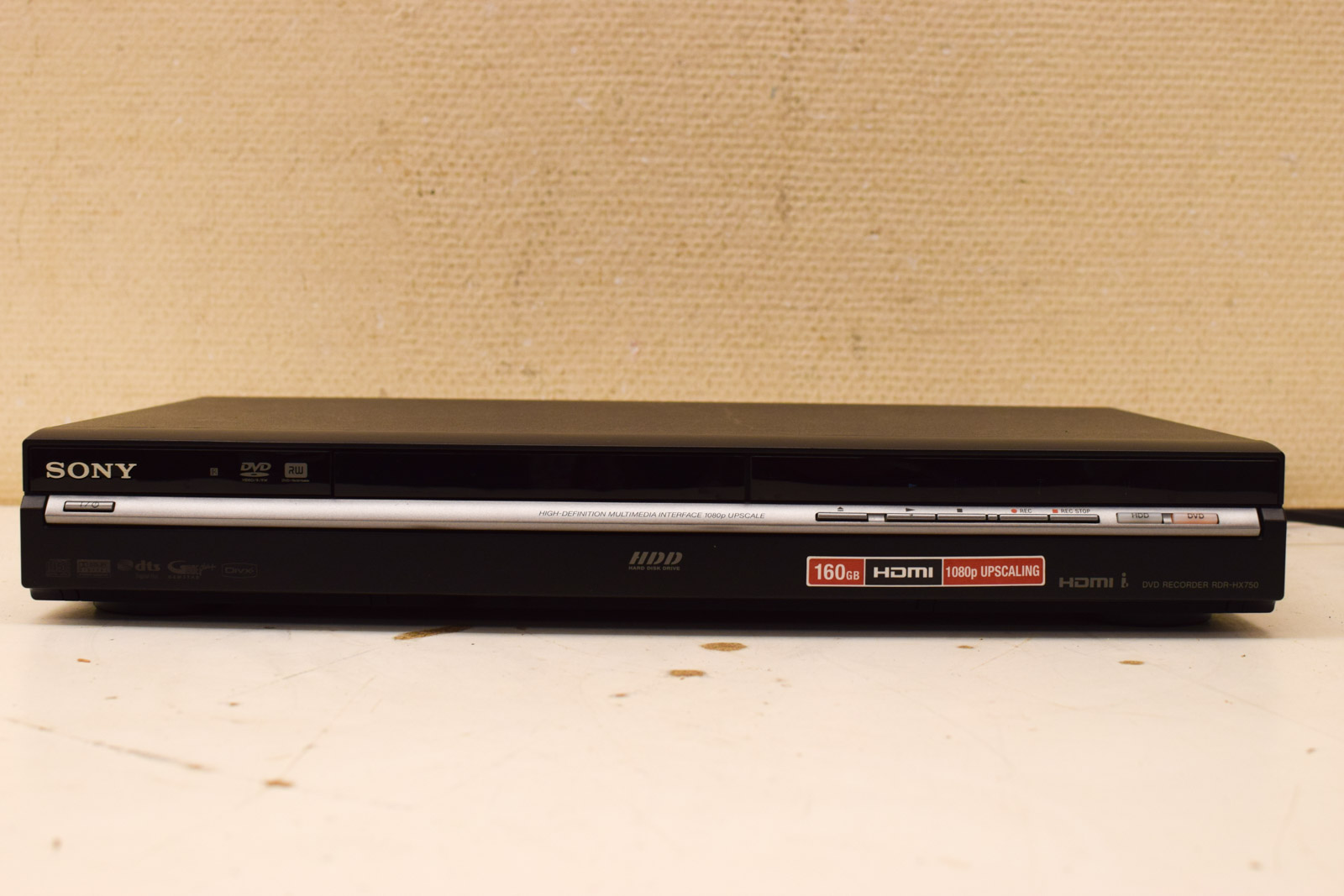 Sony DVD Recorder RDR Hx750 50256