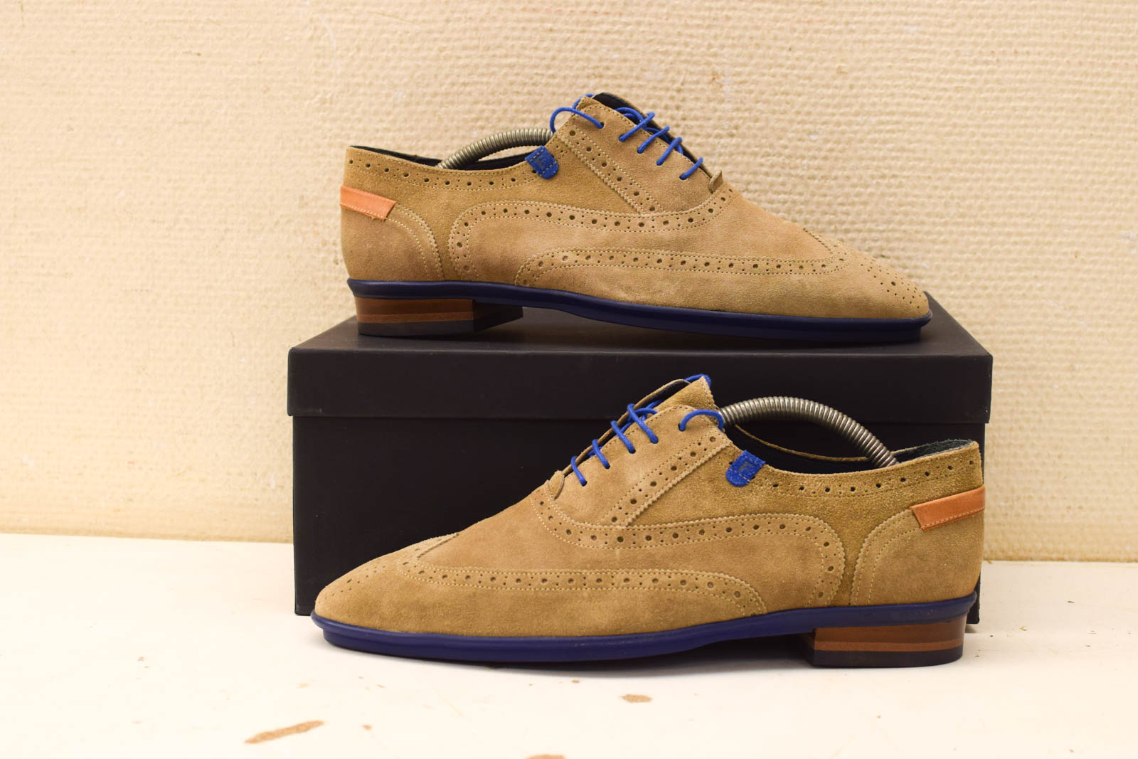 Floris van Bommel Suede Herenschoenen 50272