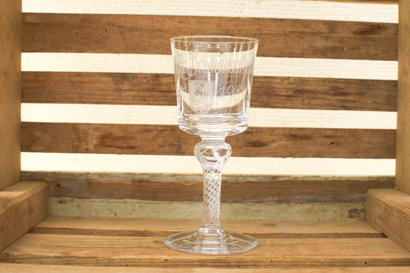 Glazen Slingerglas  30321