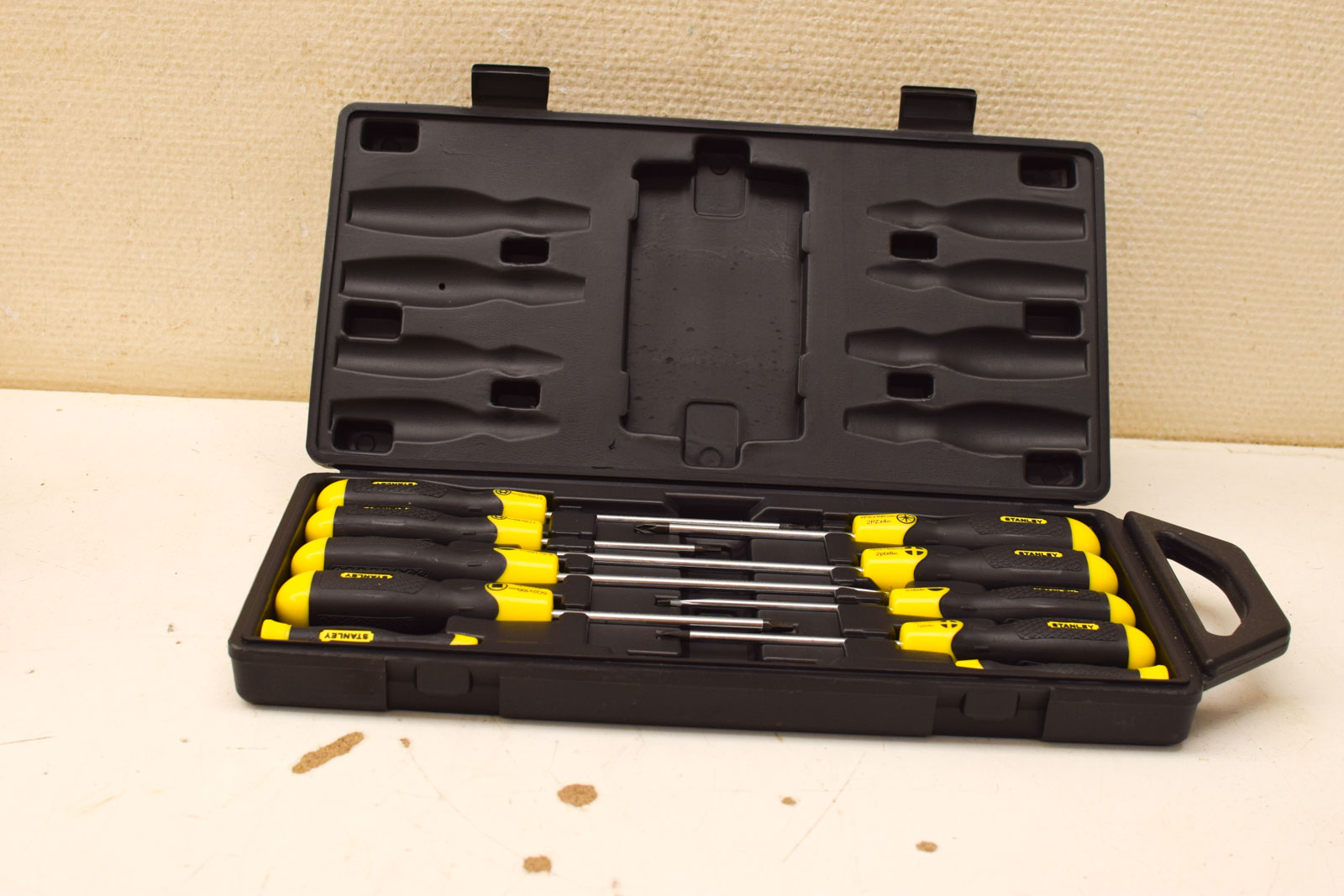 Stanley 10 delige schroevendraaier set  30325