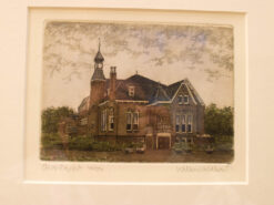 Alternative view of prent van Oegstgeest Willem Veldhorst 30343
