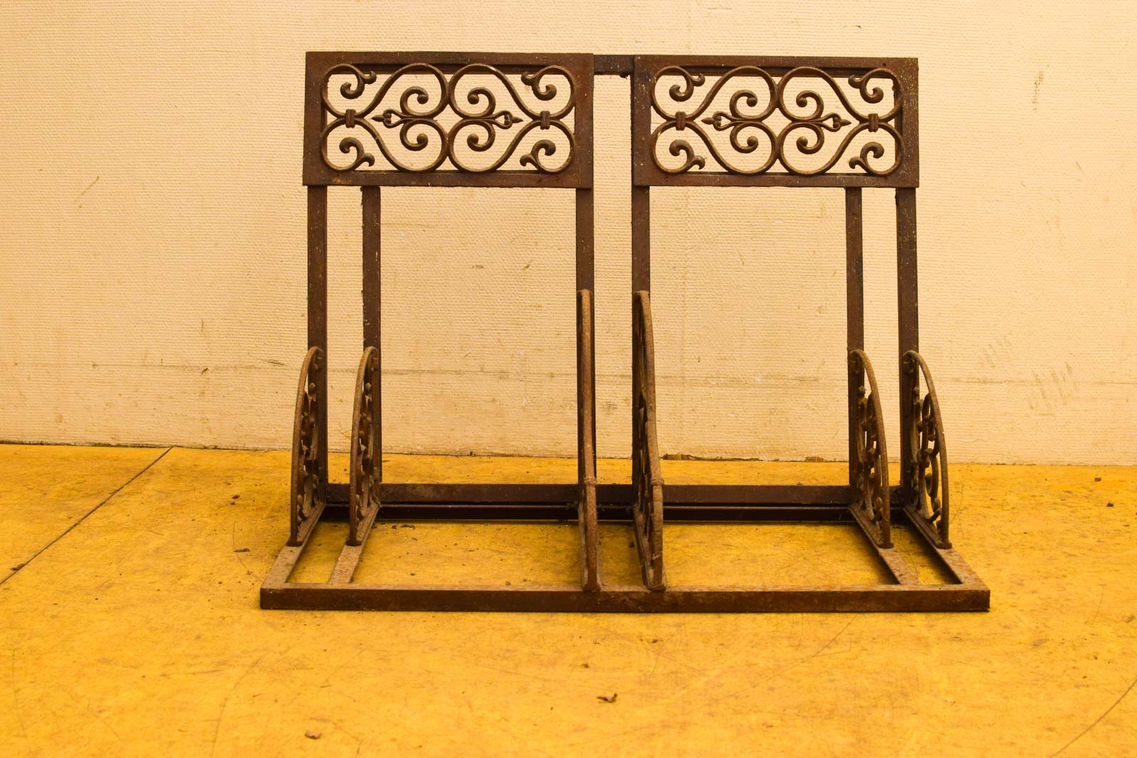 Vintage metalen fietsenrek 30345