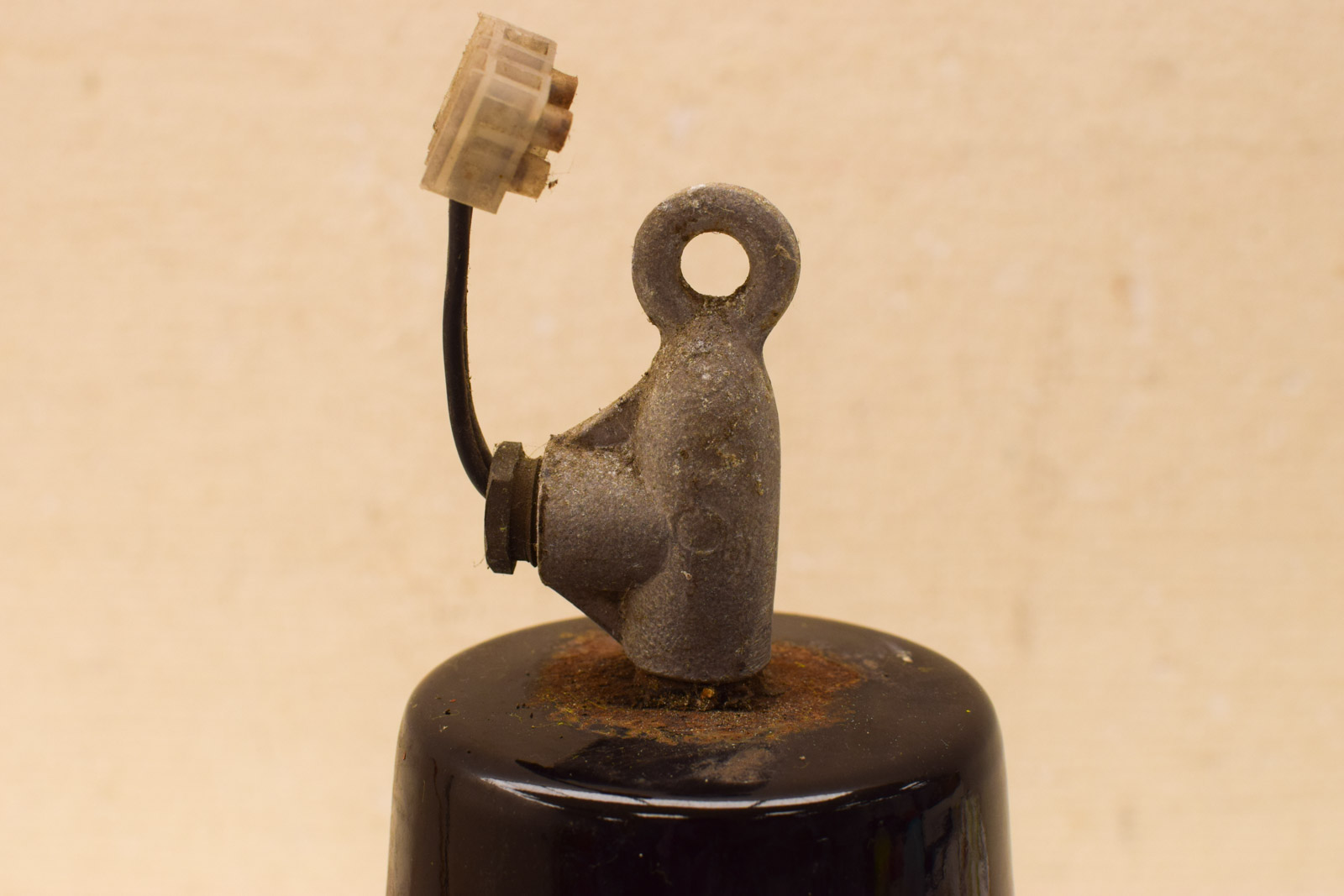 Alternative view of Vintage Emaille Lampenkap 30347