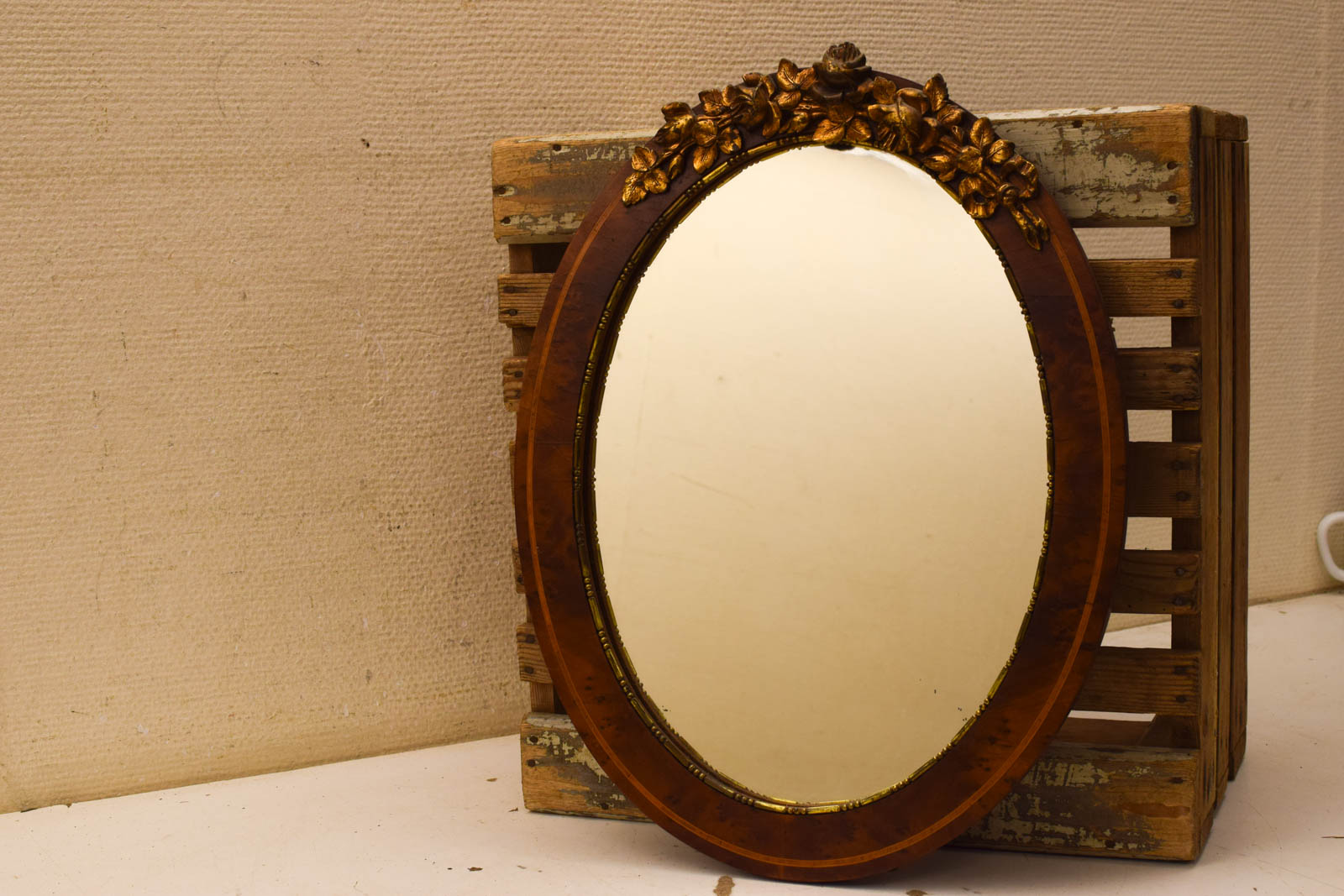 Ovale Wandspiegel 30350