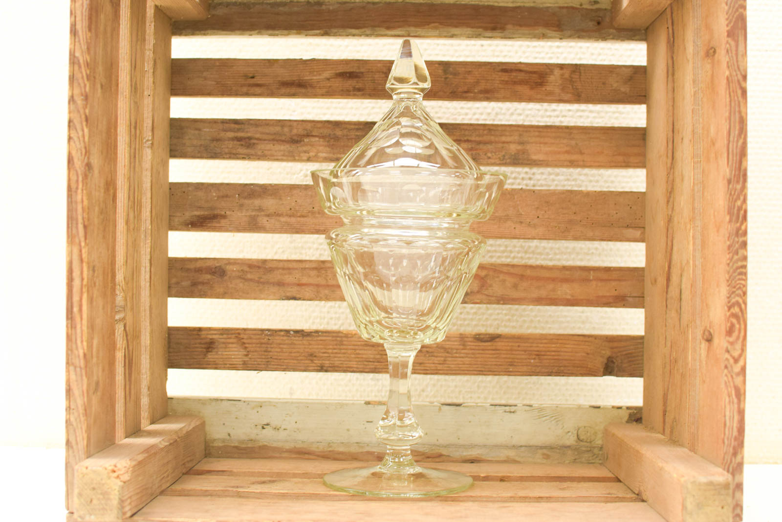 Glazen Suikerpot  30362