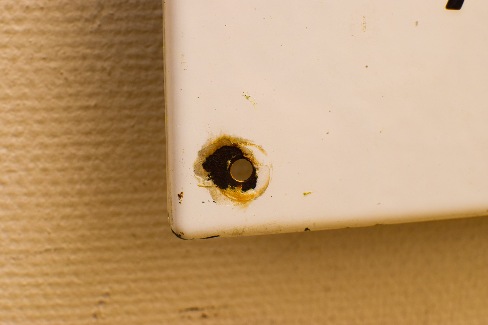 Alternative view of Emaille Wandbord  30364