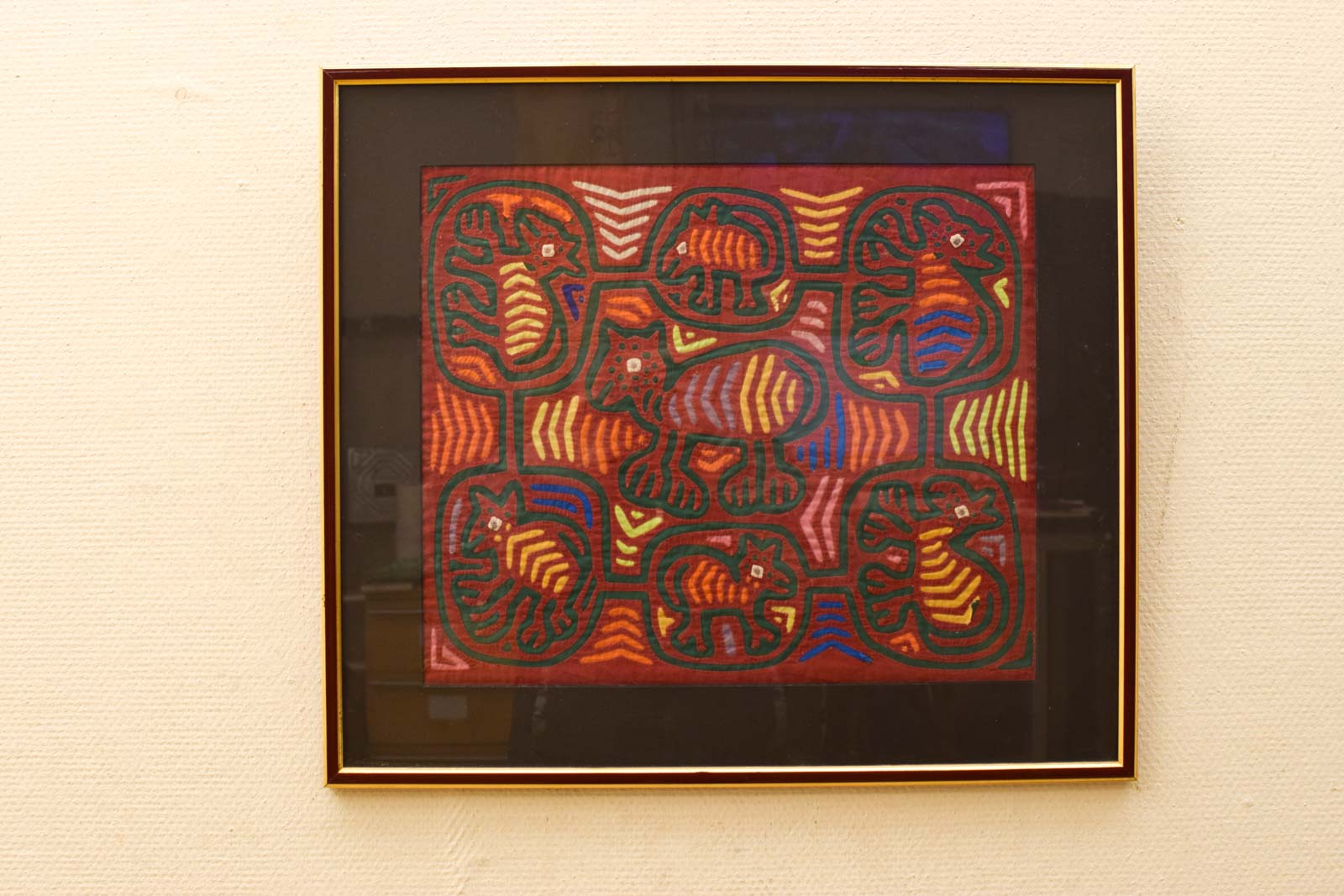 Ingelijste kleedje  50400