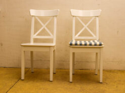 6 stuks Houten stoelen 50447