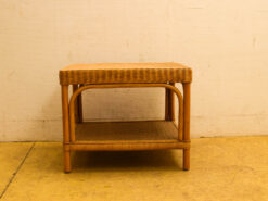 Vintage Rieten Bijzettafel/Salontafel 50462