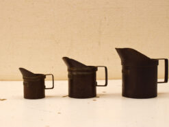 Alternative view of 3 stuks metalen Maatbekers 50485