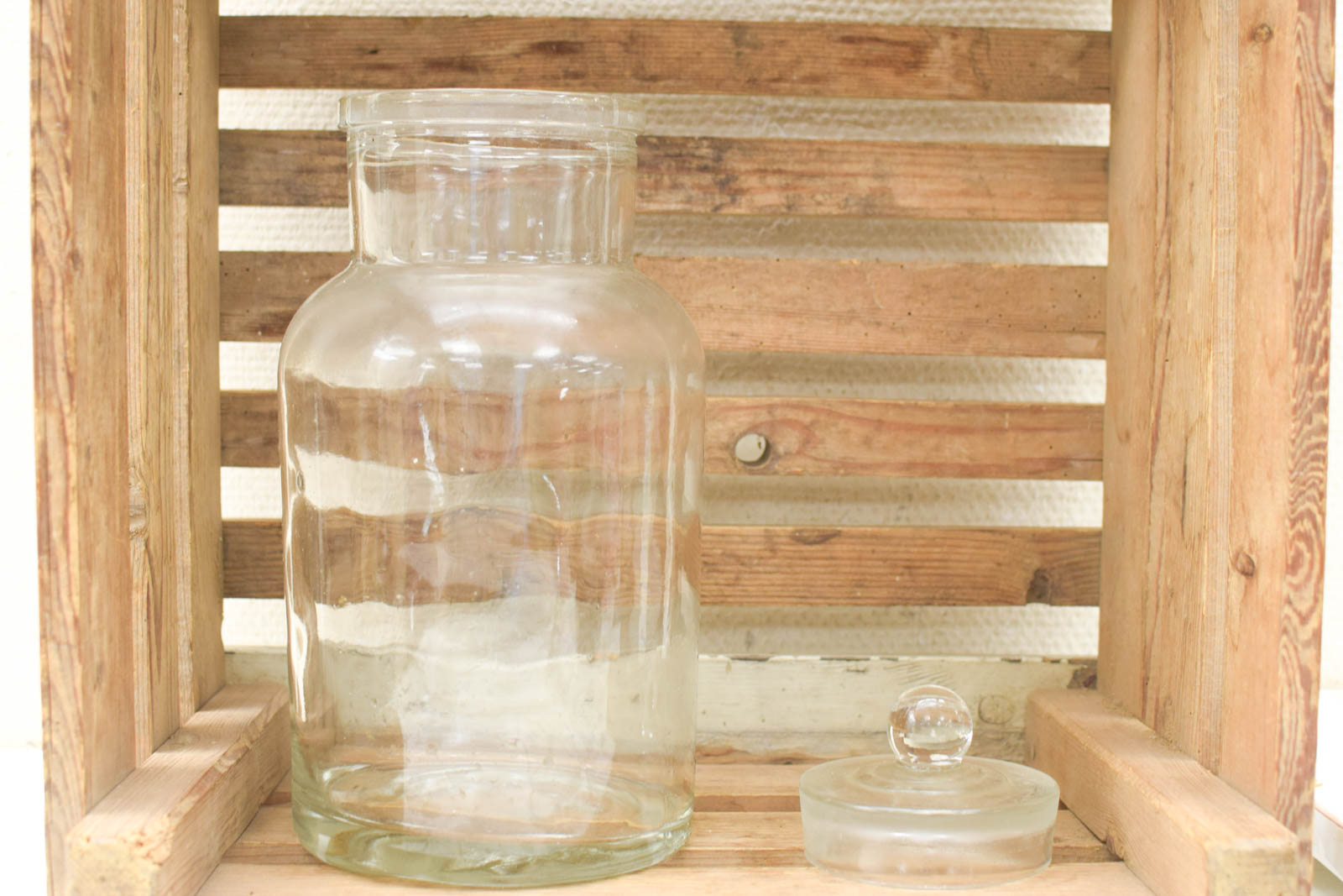 Alternative view of Glazen Voorraadpot  50507