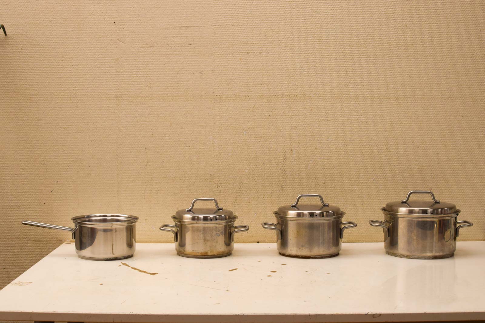 8 delige Select Pannenset  50529