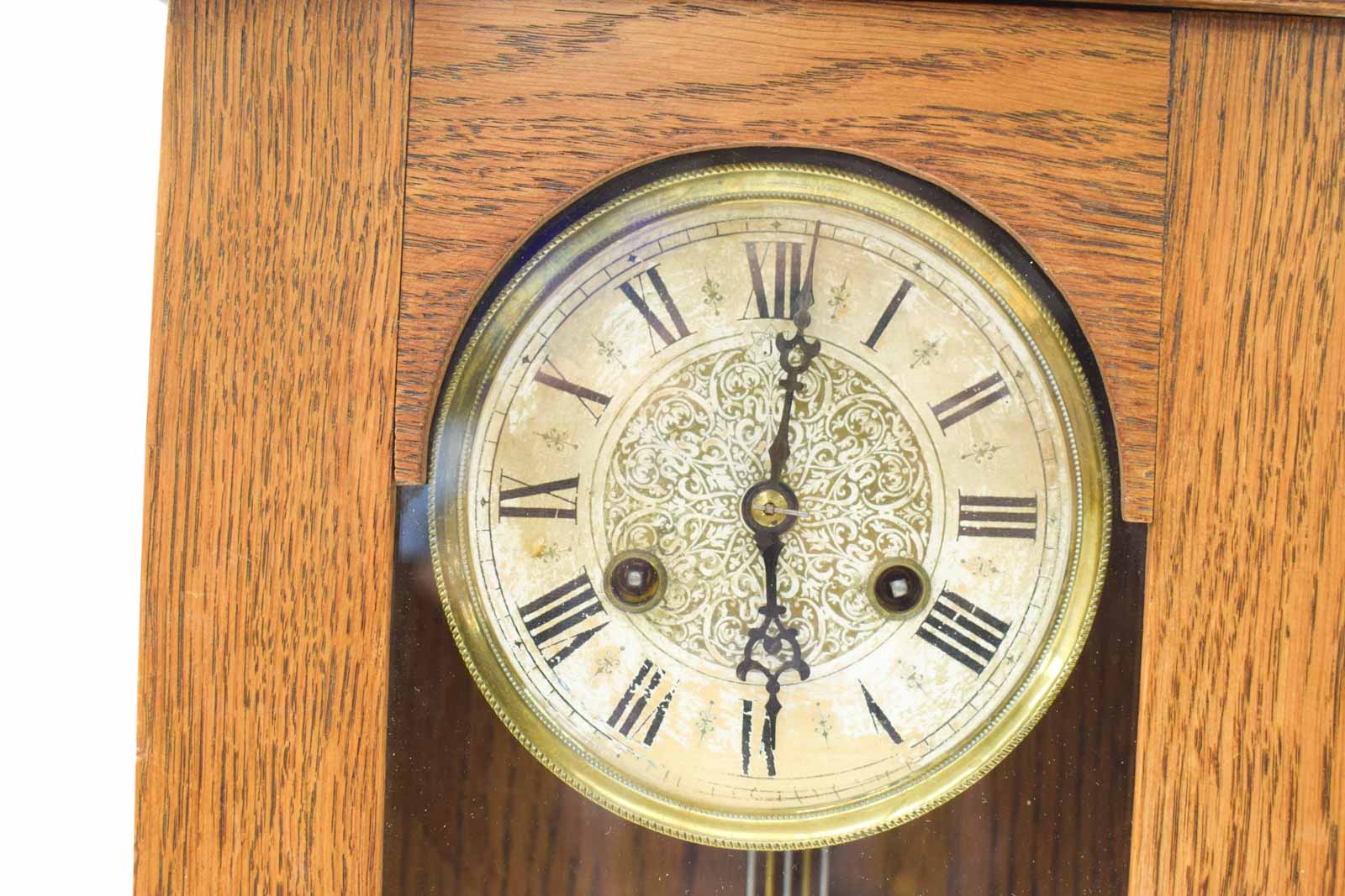 Alternative view of Houten Wandklok 50534