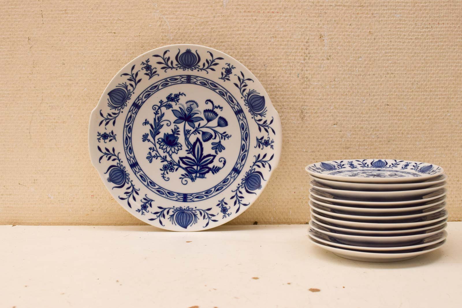 12 delige Winterling Bavaria porseleinen gebaksservies 50550