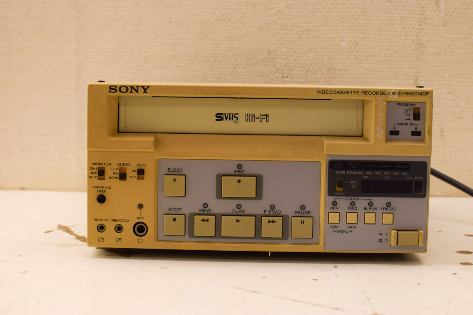 Sony Videocassette Recorder  50562