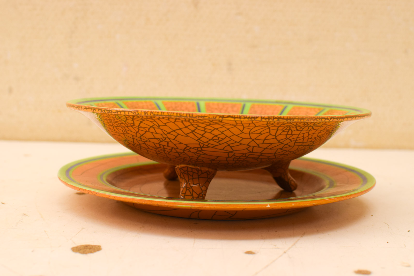 Lekschaal met schotel 50601