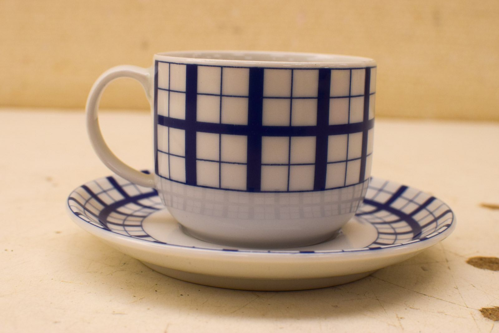 Krone Ter Bavaria porseleinen kop en schotel  50604