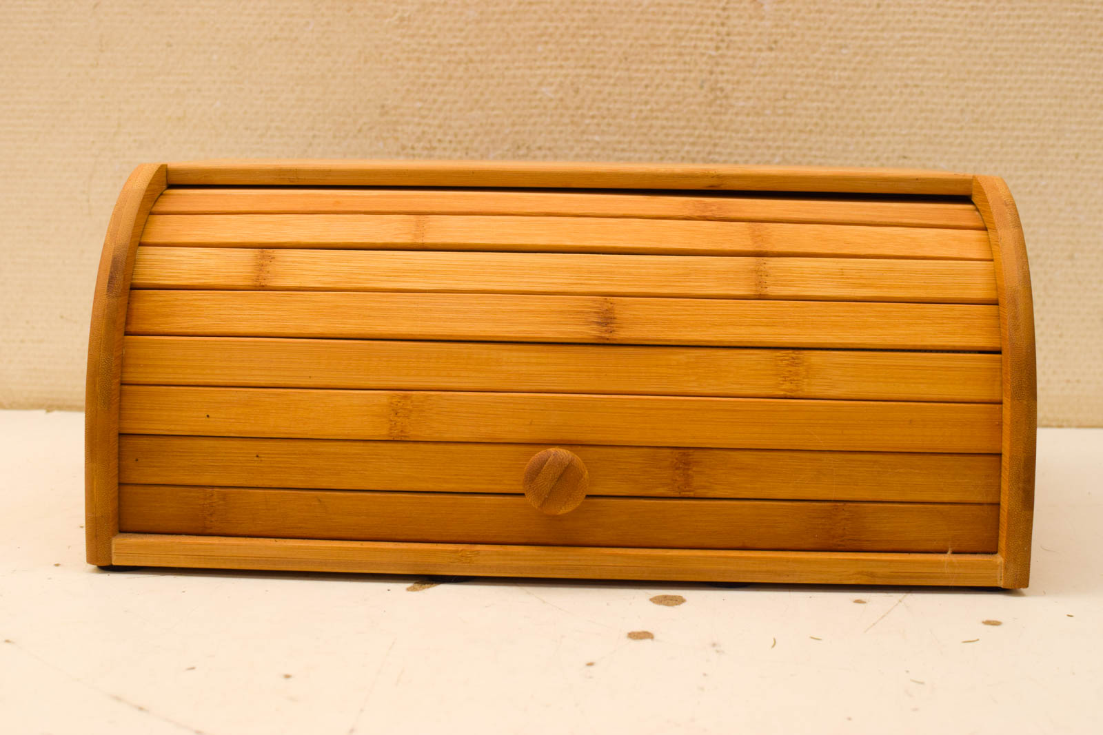 Houten Broodtrommel met roldeksel  50629