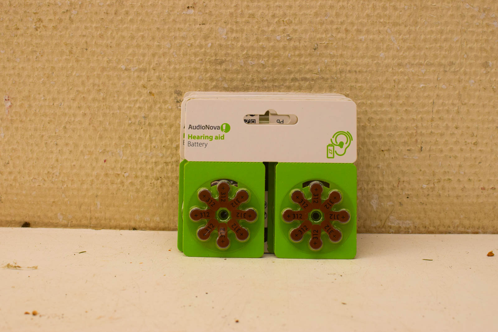 9 Pakjes Audionova Hearing aid Batterij  50640