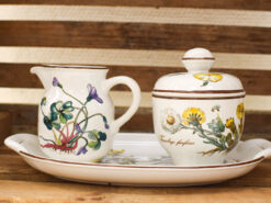 4 delig Villeroy & Boch porseleinen Suiker en melkkannetje en schaaltje 50661