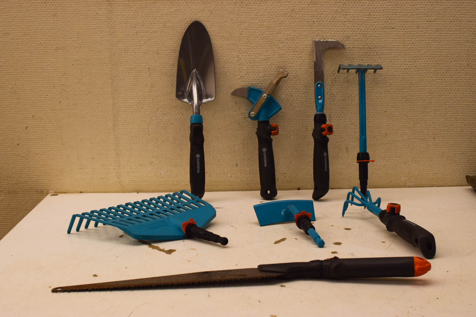 8 stuks Gardena Tuingereedschap 50682