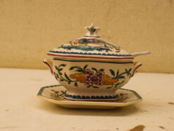 4 delig Vintage klein terrine met schaaltje 50684