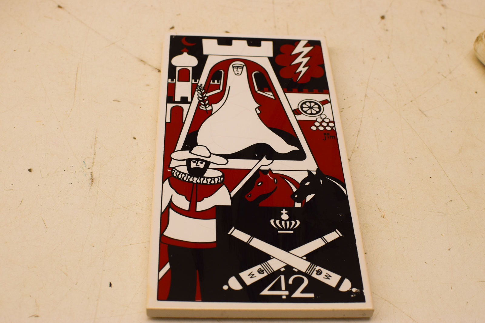 Alternative view of Wandtegel 50690