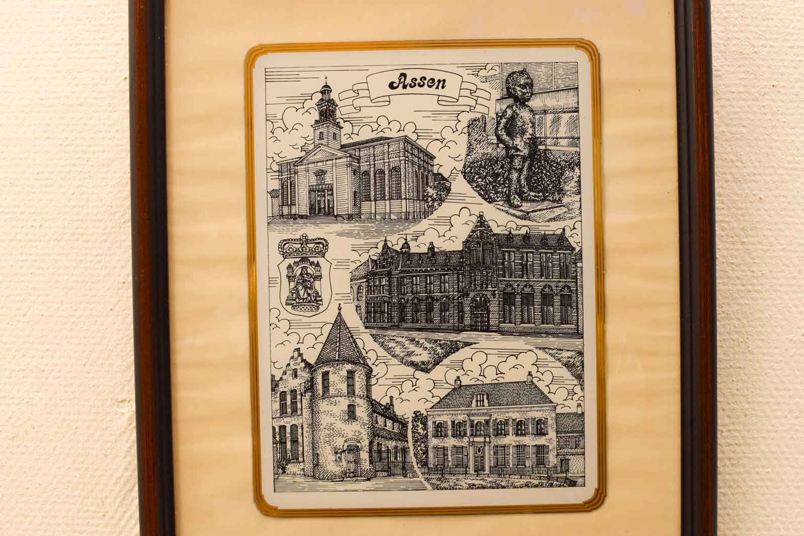 Alternative view of Prent/tekening van assen  50700