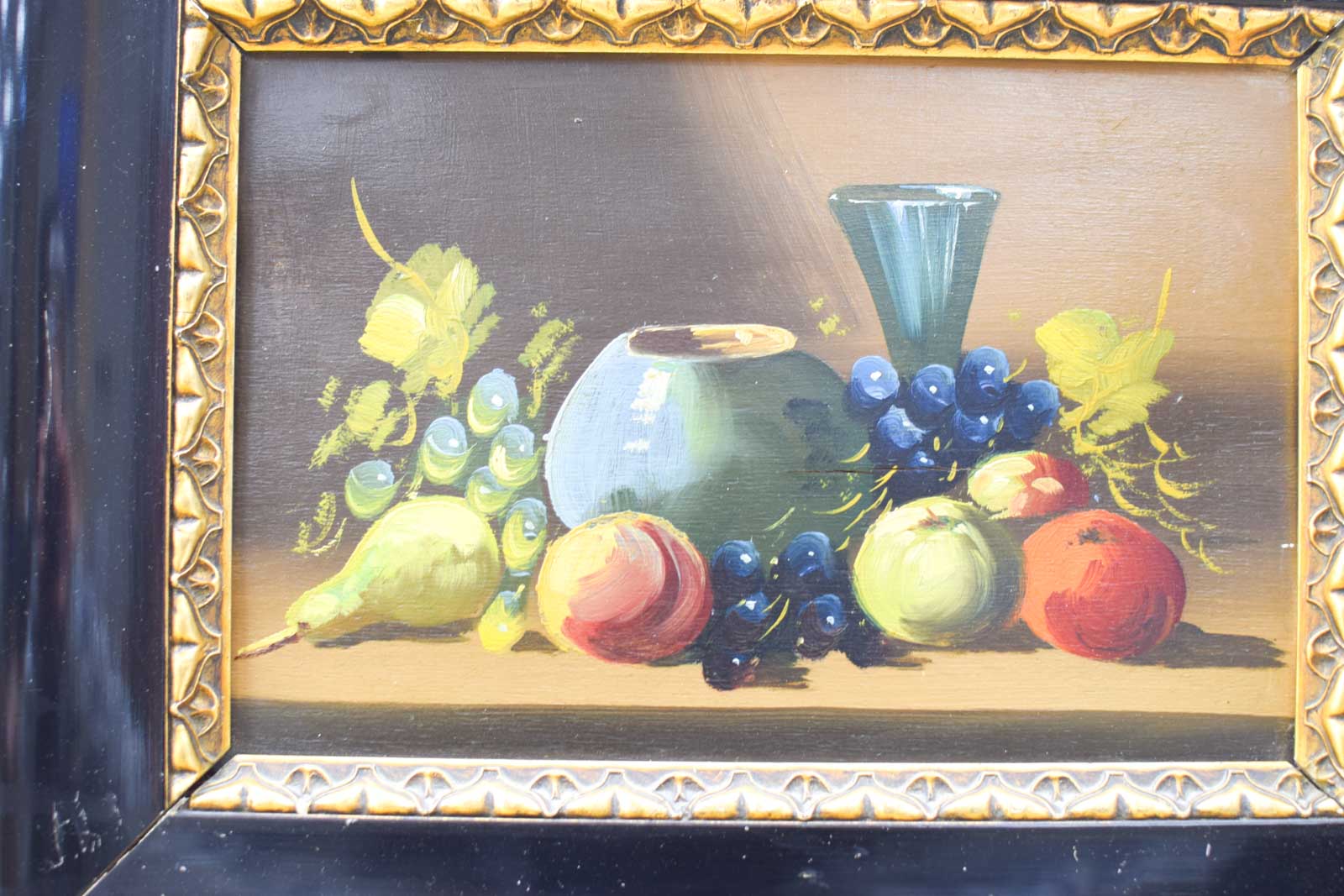 Alternative view of Schilderij van fruit en een vaas 50704
