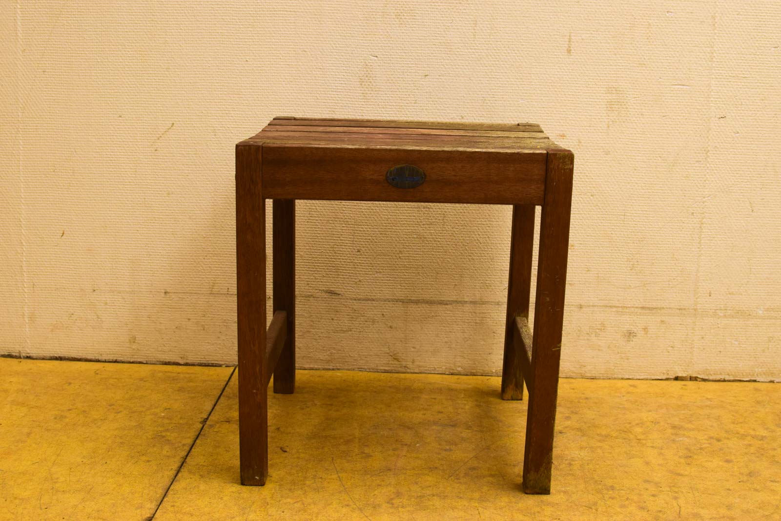 Houten wijntafeltje/bijzettafel 50711