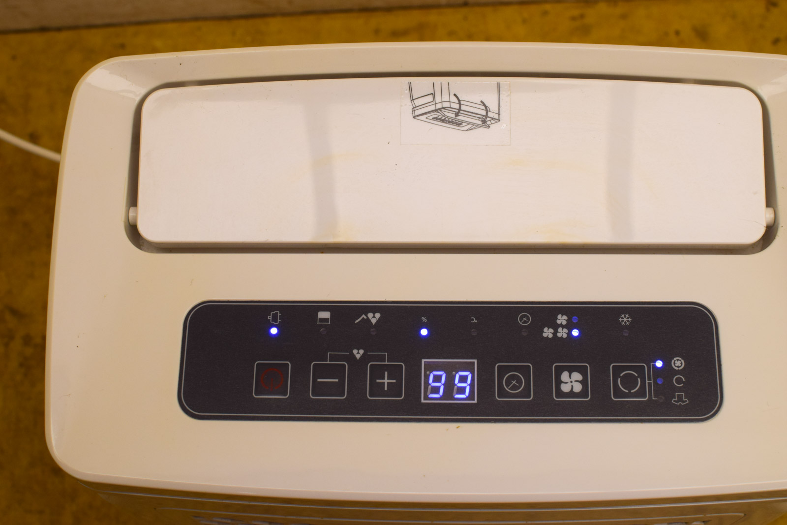 Alternative view of QuiGG Luchtontvochtiger  50740