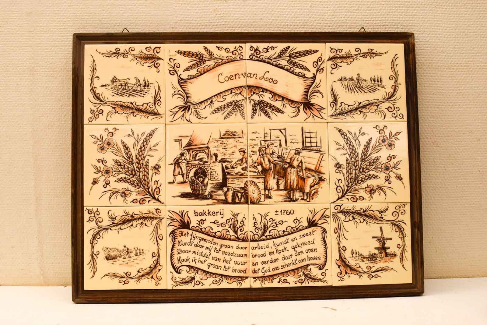 Tegelplateau van 12 tegels 50746