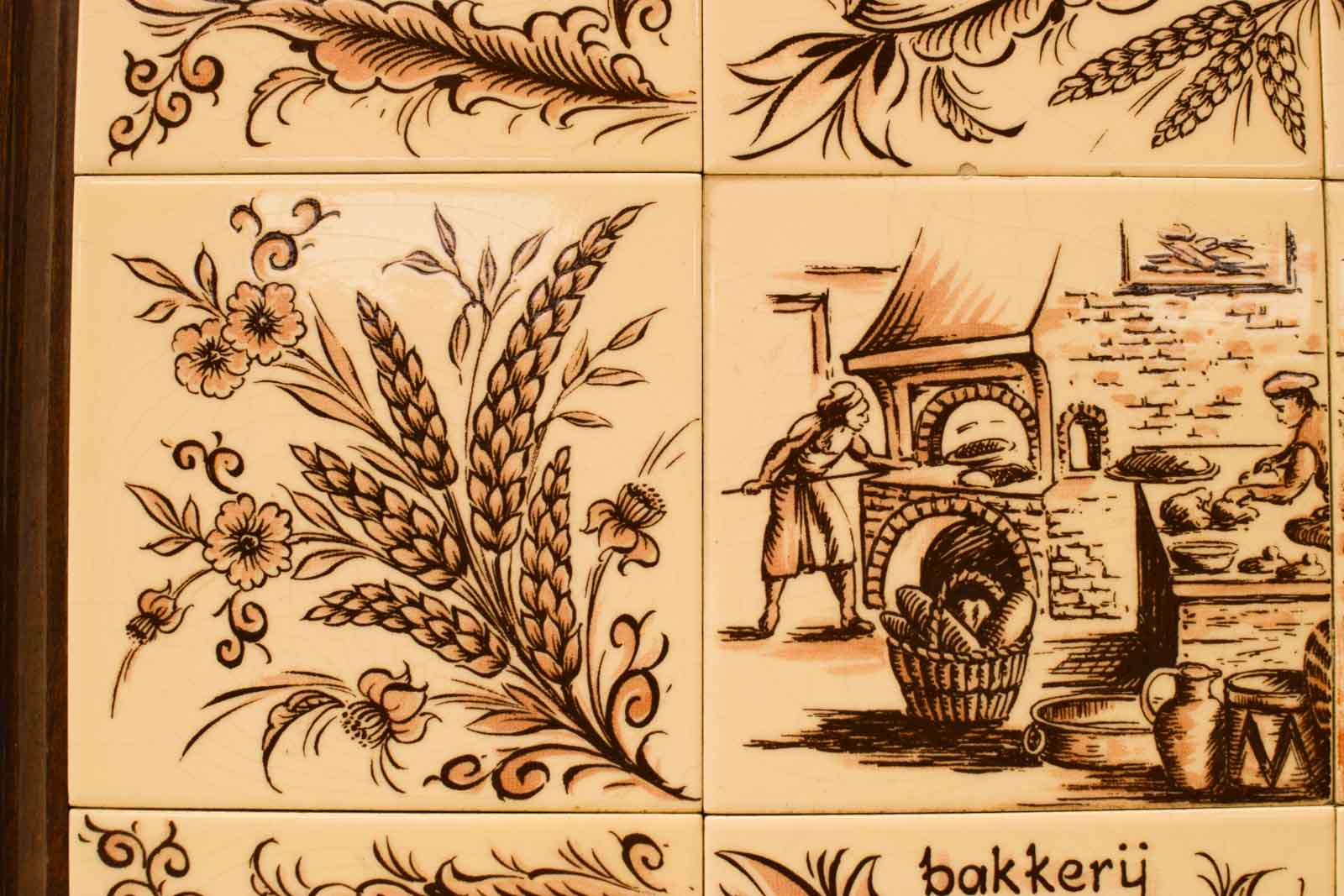 Alternative view of Tegelplateau van 12 tegels  50746