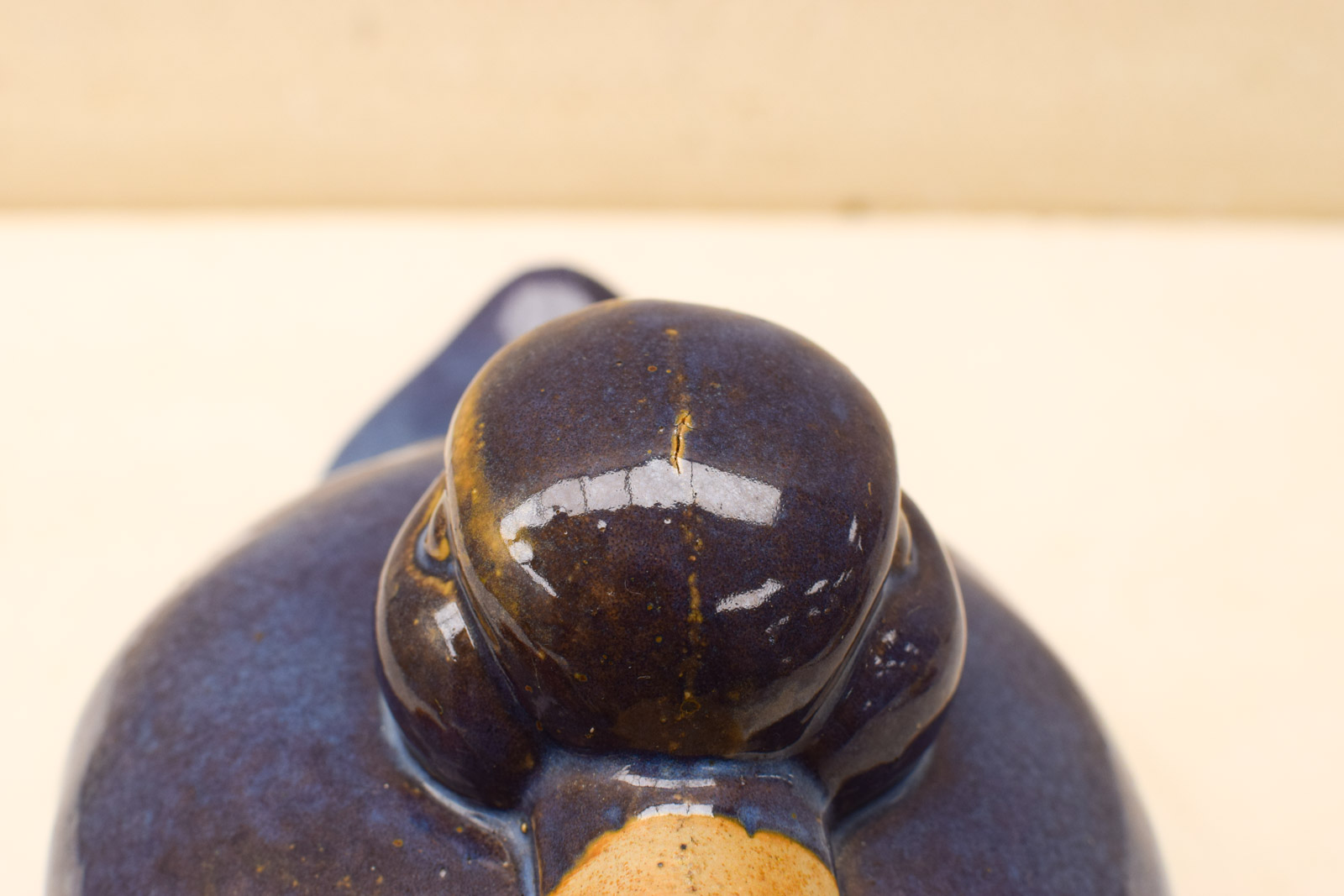 Alternative view of Porseleinen beeld van een eend  50752