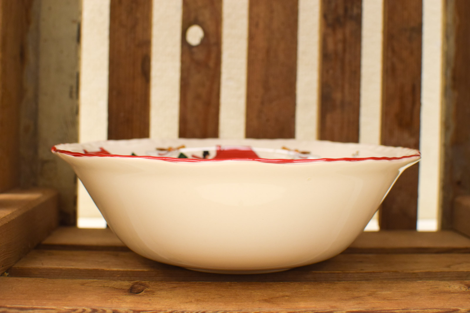 Masons Christmas Village porseleinen schaal 50773