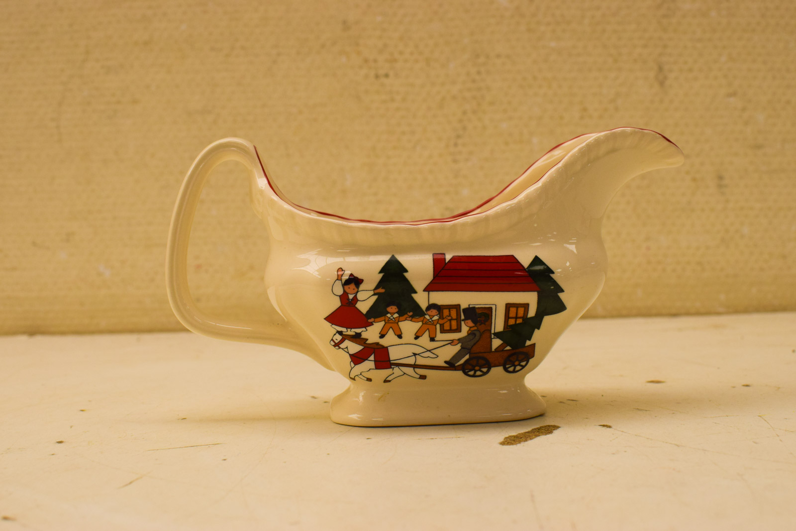 Mason's Christmas Village porseleinen jus/saus schaaltje 50776