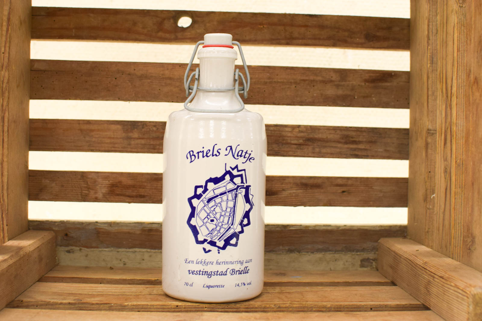 Briels Natje Stenen kruik met beugelsluiting 50816