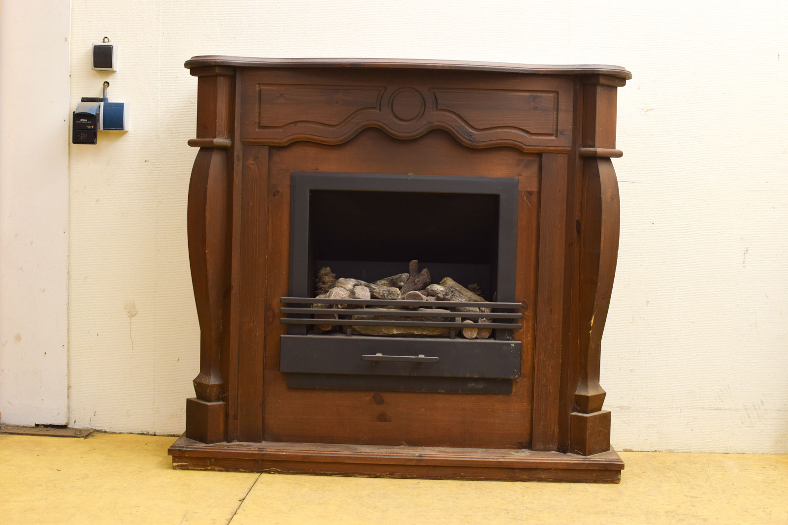 Schouw met haard 50818