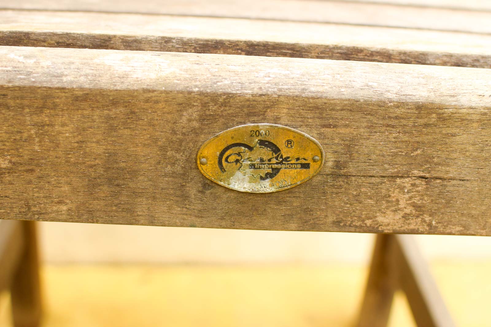 Impressions houten tuintafeltje 50847