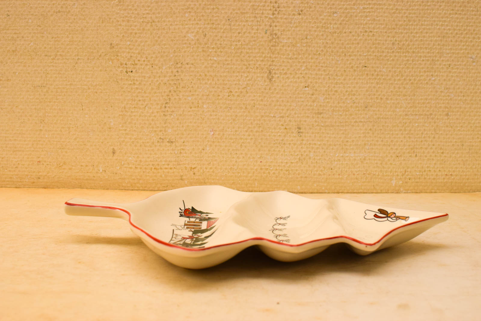 Masons Christmas Village porseleinen serveerschaal 50867