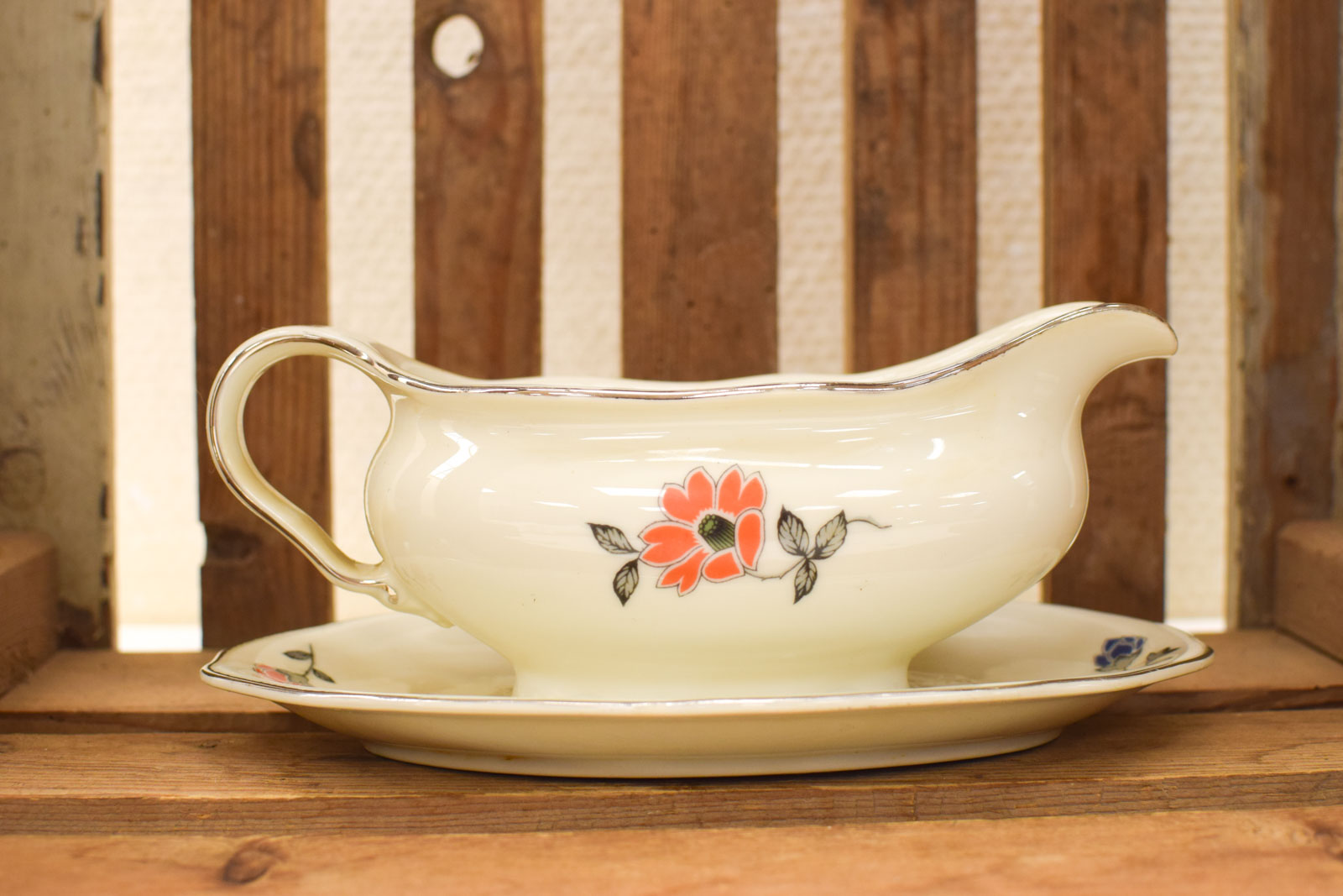 CVORY porseleinen sju/saus schaaltje met vast schoteltje 50944