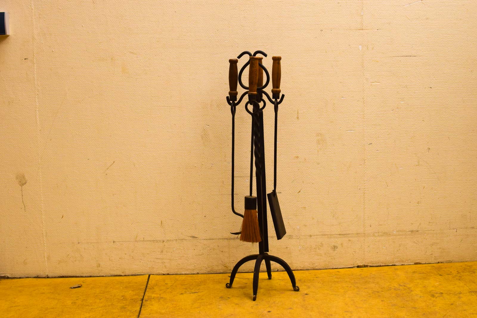 5 delig Metalen Haardset 50954