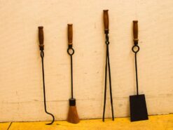 Alternative view of 5 delig Metalen Haardset 50954
