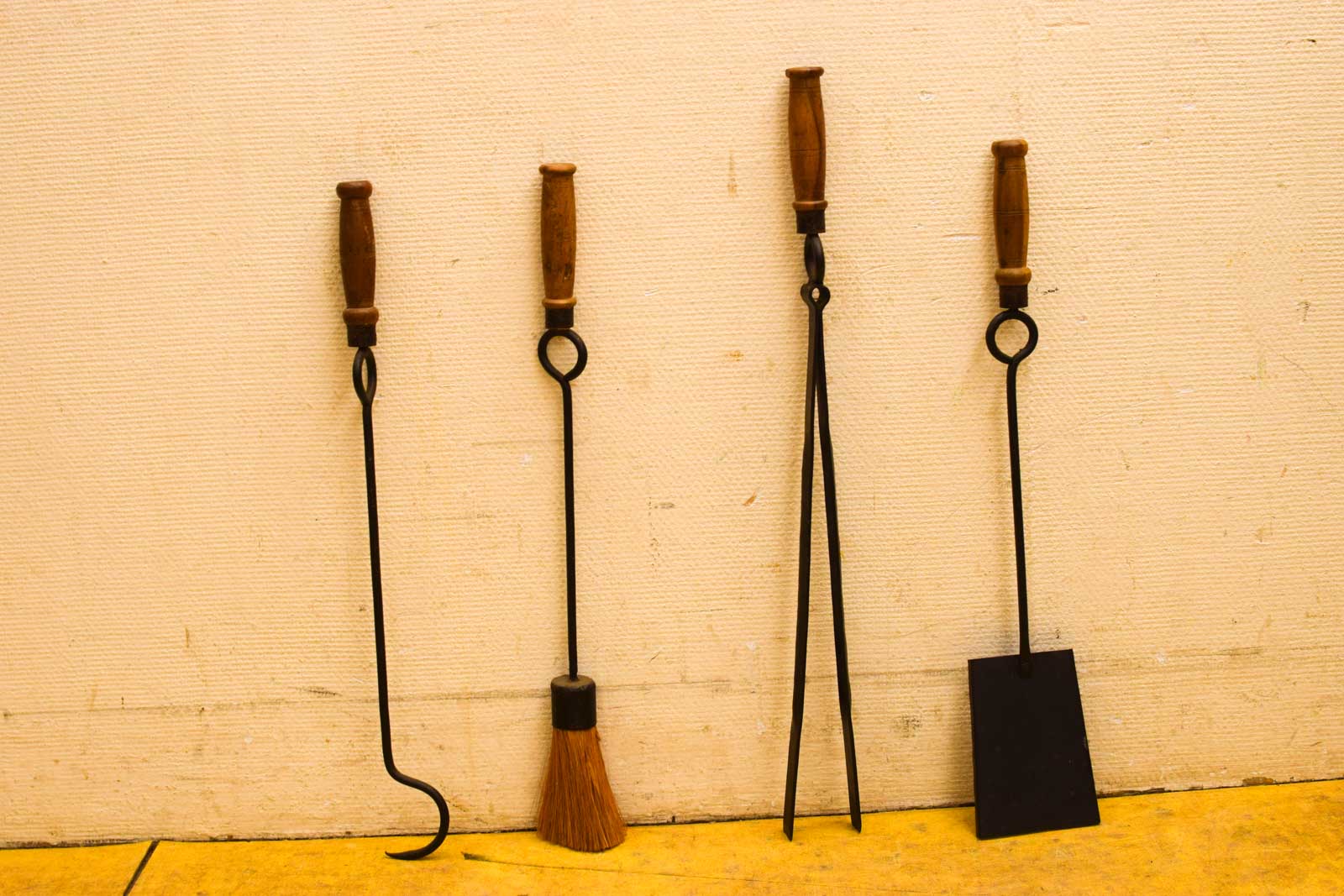 Alternative view of 5 delig Metalen Haardset 50954