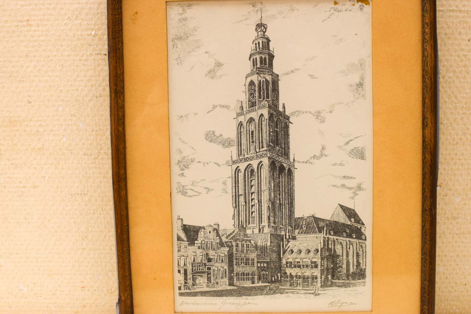 Alternative view of Prent van de Martinitoren 50965