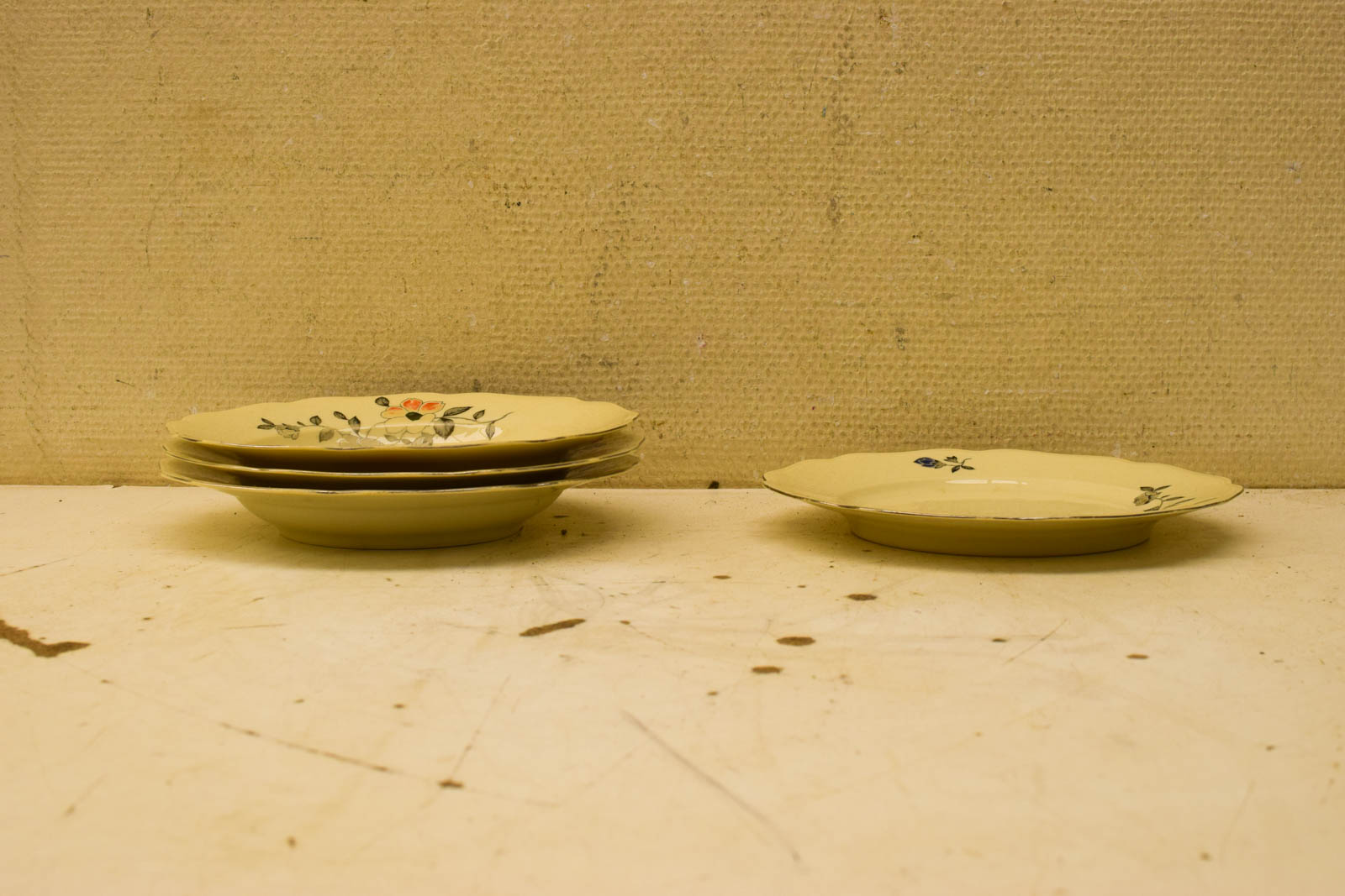 Alternative view of 4 stuks Jvory porseleinen borden 50969