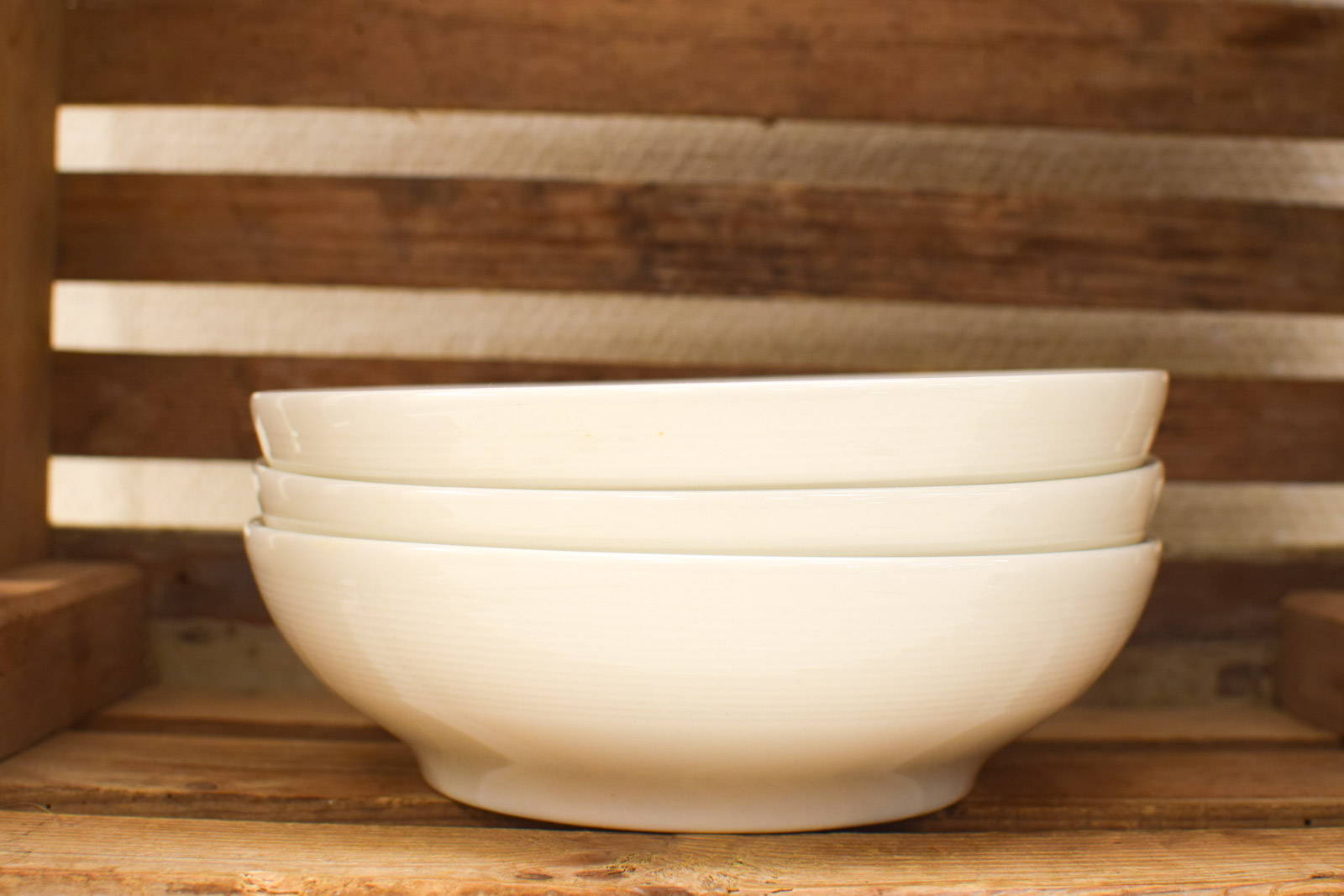 3 stuks Madison porseleinen schaal 50981