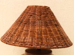Alternative view of Tafellampje met rotan lampenkap 50982